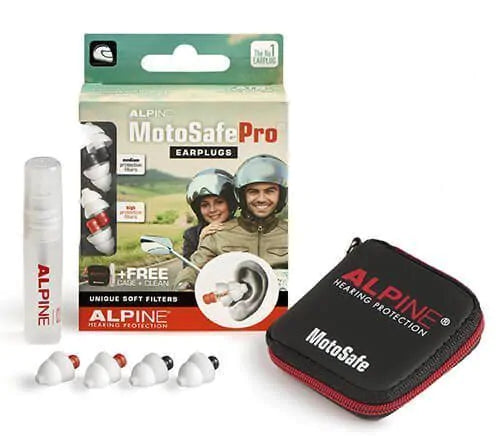 Packaging for ALPINE MOTOSAFE PRO (Tour & Racing Plugs)