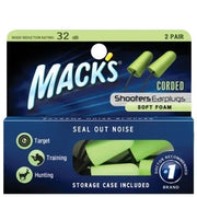 Mack's Shooters Corded Ear Plugs