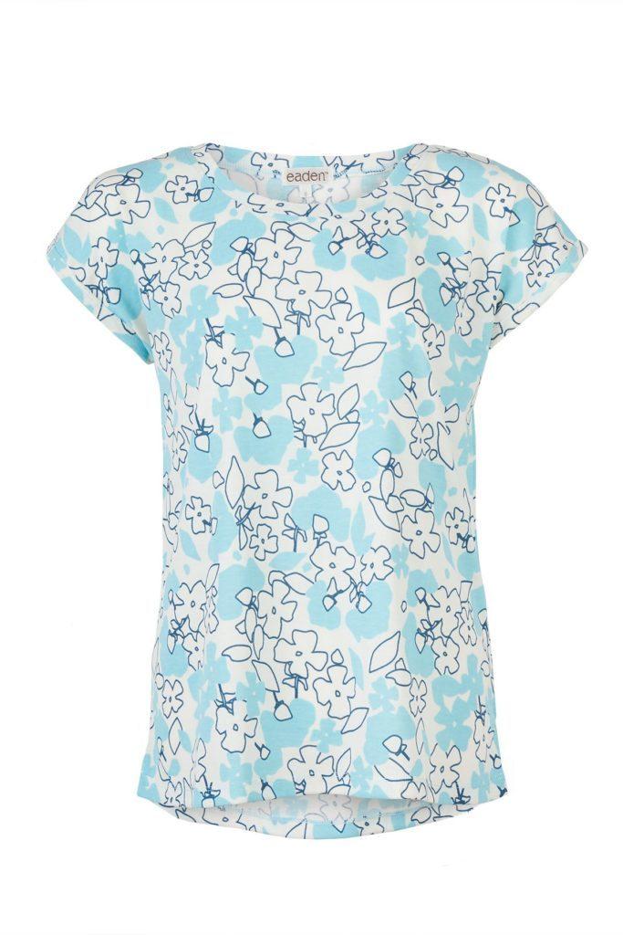 Menopause Floral Moisture Wicking Top