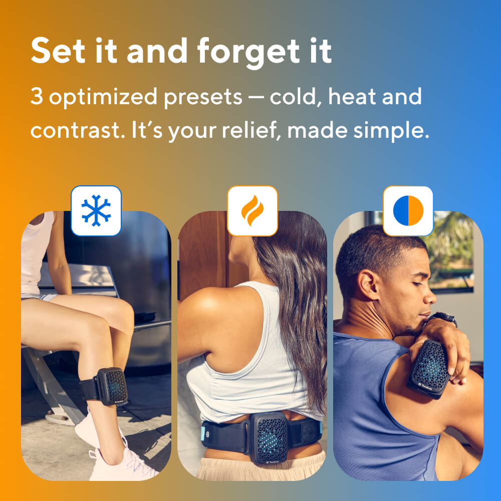 Therabody RecoveryTherm Cube Heat, Cold & Contrast Therapy