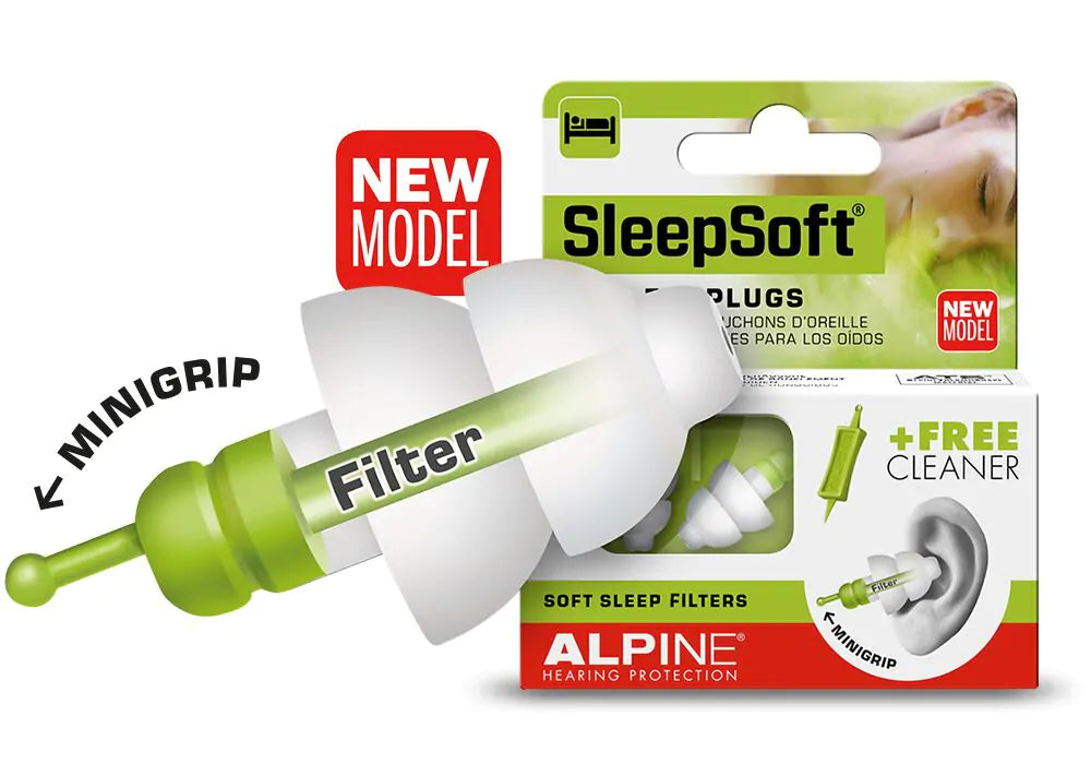 new mini grip for alpine sleepsoft earplugs