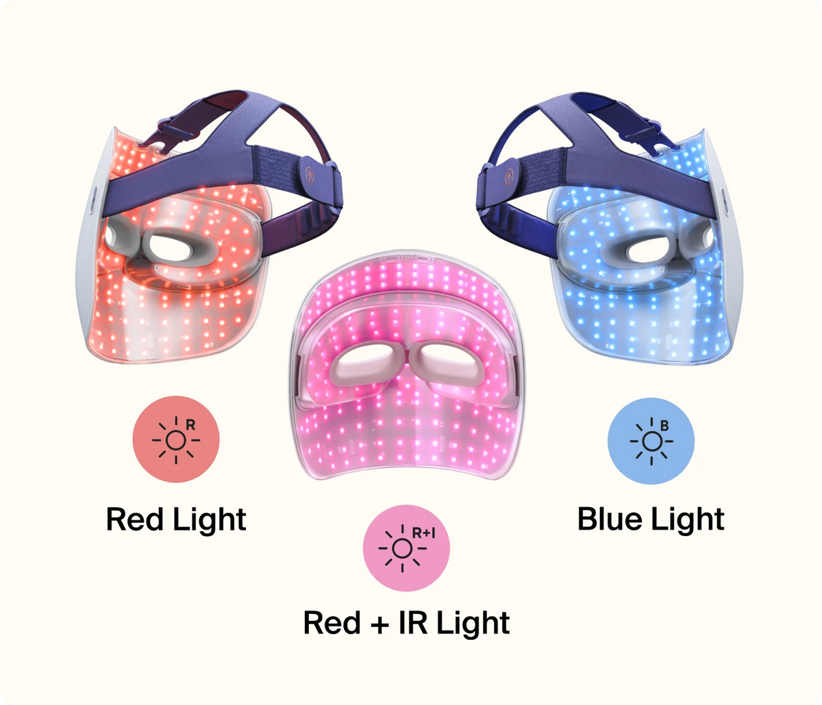 Therabody TheraFace Mask Glo LED Light Therapy Mask