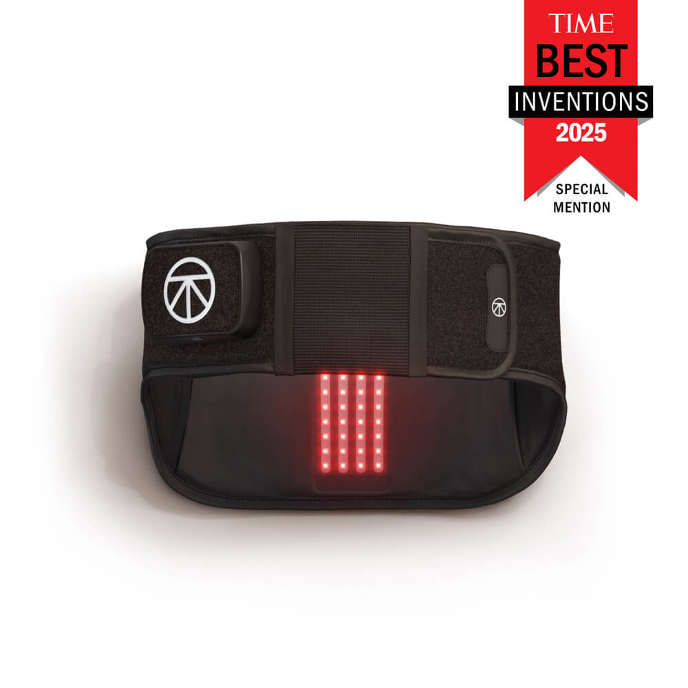 Therabody ThermBack LED Lower Back Heat & Massage Wrap