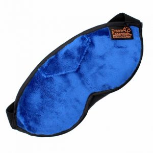 Blue Opulence Plush Sleep Mask Sleep and Sound 