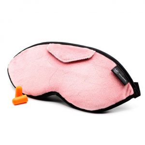 Opulence Plush Sleep Mask Peacefully Pink