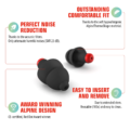 Alpine WorkSafe Reusable Earplugs - Image 2