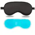 black gel eye mask