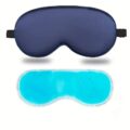 navy gel eye mask