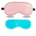 pink gel eye mask