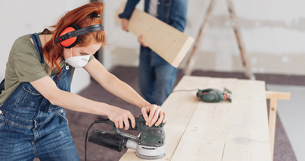 DIY Sanding Female Sleep and Sound