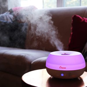 Cool Mist Humidifier & Aroma Diffuser light