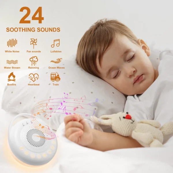 Serenity Portable White Noise Machine 24 Sounds