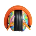 Hushies Compact Orange Fireworks Earmuffs
