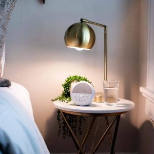 Nod White Noise Machine on Bedside