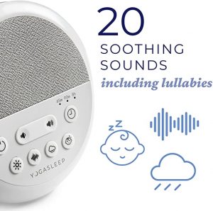 YogaSleep Nod Sound Machine and Nightlight Sounds