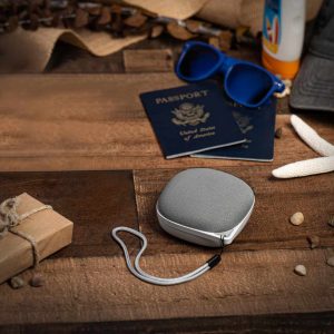 Yogasleep Portable White Noise on Bedside