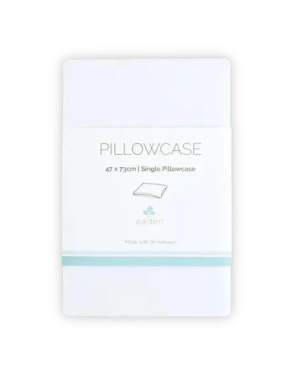 Moisture Wicking Pillowcase – White Single