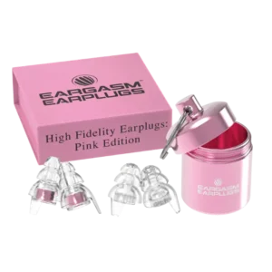 Eargasm High Fidelity Earplugs Pink Edition (1)