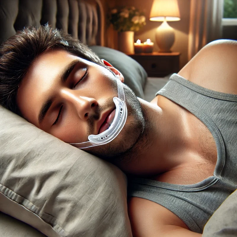 Snoring mouth guard for sleep