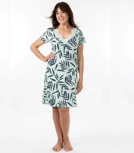 Moisture Wicking Short Sleeve Nightie