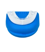 Sanabrux Mouthguard from Sleep and Sound helps protect teeth from grinding and reduces jaw tension for better sleep and bruxism support