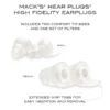 macks earplugs for flying high fidelity earplugs