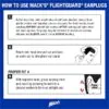 macks flightguard earplugs insertion