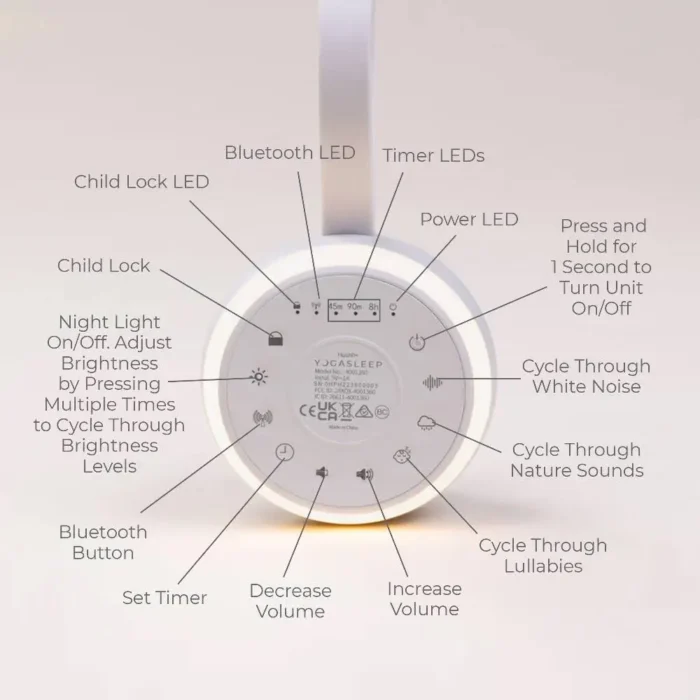 Yogasleep Hushh+ Sound Machine + Nightlight - Image 6