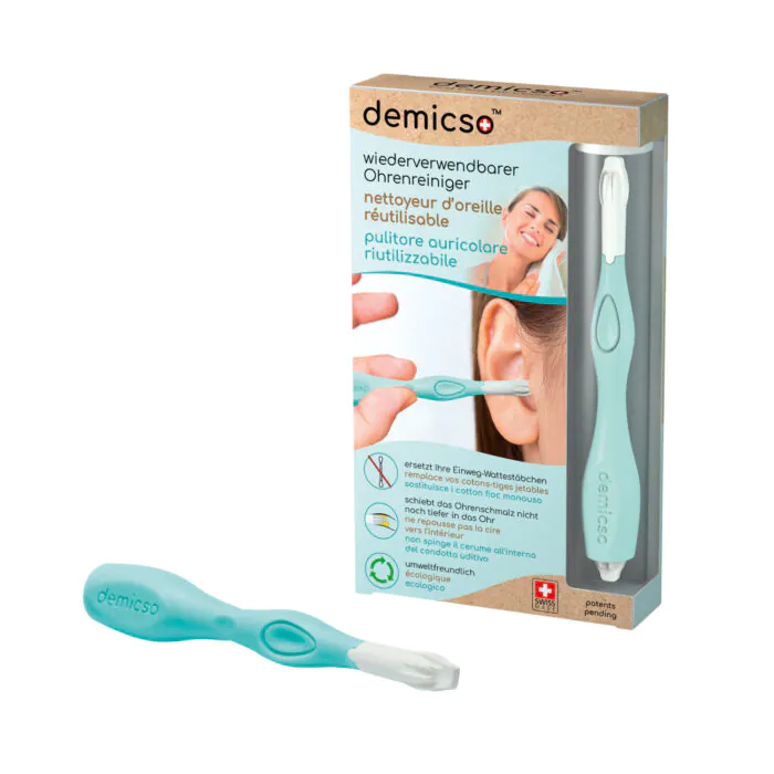 DEMICSO Swiss ECO Friendly Reusable Ear Cleaner Package