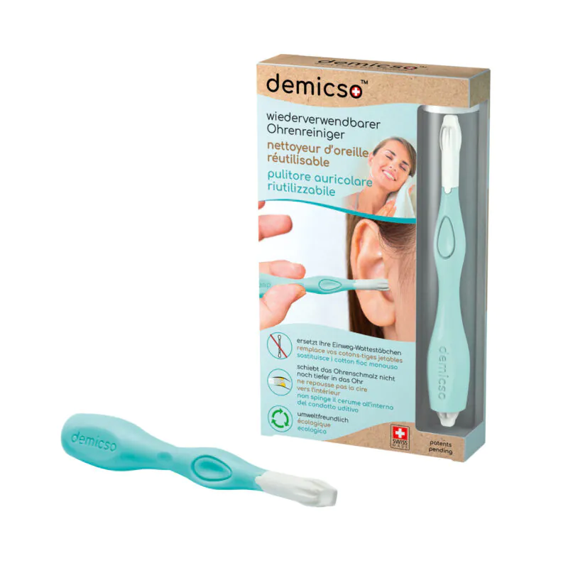 DEMICSO Swiss ECO Friendly Reusable Ear Cleaner Package
