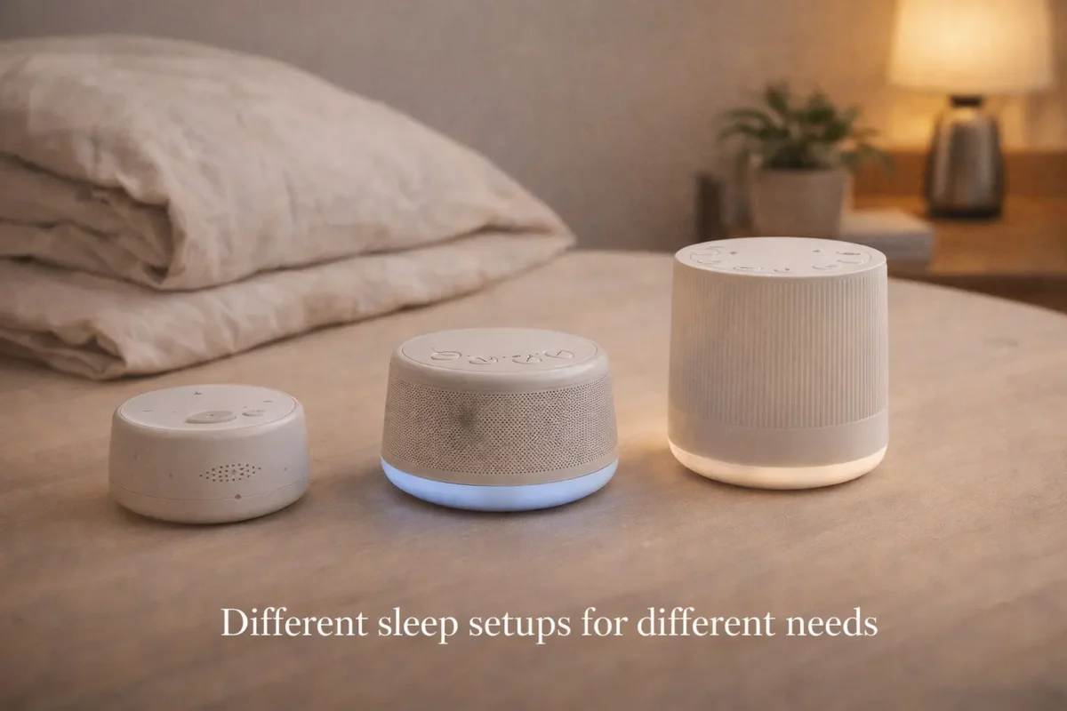 different sound machines for sleep